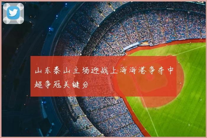 山东泰山主场迎战上海海港争夺中超争冠关键分